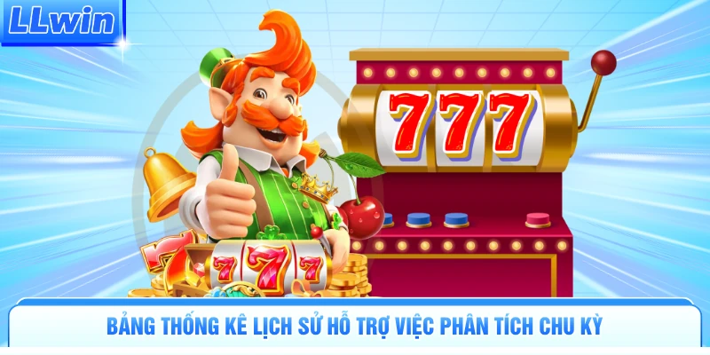 Bảng thống kê lịch sử hỗ trợ việc phân tích chu kỳ 
