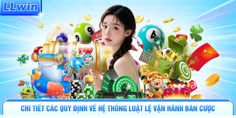 Chi tiết các quy định về hệ thống luật lệ vận hành bàn cược