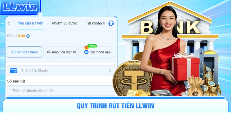 Quy trình rút tiền LLWIN